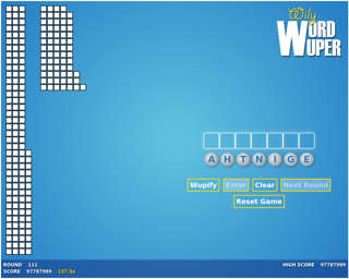 Wily Word Wuper screenshot